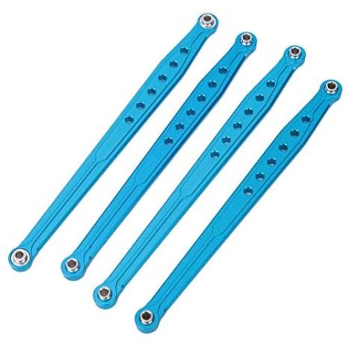 Dilwe RC Spare Parts, Front and Rear Metal Rods for 1/10 Remote Control Car Climbing Car AXIAL SCX10 4WD RC Cars Upgraded Hop up Parts