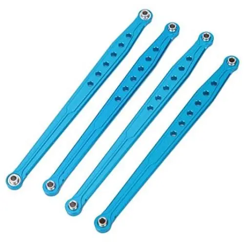 Dilwe RC Spare Parts, Front and Rear Metal Rods for 1/10 Remote Control Car Climbing Car AXIAL SCX10 4WD RC Cars Upgraded Hop up Parts Dilwe RC Spare Parts, Front and Rear Metal Rods for 1/10 Remote Control Car Climbing Car AXIAL SCX10 4WD RC Cars Upgraded Hop up Parts