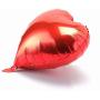 BinaryABC Foil Balloons,LOVE Heart Shape Helium Valentines Wedding Birthday Party Decorations,Approx,45cm,10 pieces(Red)