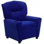 Flash Furniture Contemporary Blue Microfiber Kids Recliner with Cup Holder Flash Furniture Contemporary Blue Microfiber Kids Recliner with Cup Holder