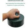 KAMaster Ceramic Damper Top for Medium Large and XLarge Big Green Egg,Dual Function Ceramic Grill Top Damper,Kamado Accessories Charcoal Grill Top Parts Replacement for Easy Grasp and Anti-Hot