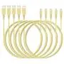 iPhone Charger Cable 6ft 5Pack,iPhone Cable 6 Foot Ailawuu iPhone Cord Sync USB Fast Charging Compatible with iPhone 11/11 Pro/Pro Max/X/XS Max/XR/8/8 Plus/7/7 Plus/iPad/iPod (Yellow) iPhone Charger Cable 6ft 5Pack,iPhone Cable 6 Foot Ailawuu iPhone Cord Sync USB Fast Charging Compatible with iPhone 11/11 Pro/Pro Max/X/XS Max/XR/8/8 Plus/7/7 Plus/iPad/iPod (Yellow)