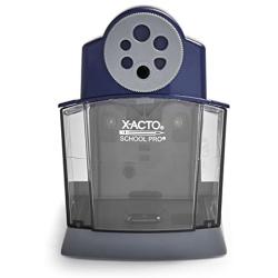 X-ACTO School Pro Classroom Electric Pencil Sharpener, Blue, 1 Count