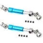 REhobby 2PCS Alloy Rear Center Drive Shaft Transmission Shaft for Wltoys 1/12 12428 12423 FY03 12628 RC Rock Crawler Car (Blue) REhobby 2PCS Alloy Rear Center Drive Shaft Transmission Shaft for Wltoys 1/12 12428 12423 FY03 12628 RC Rock Crawler Car (Blue)