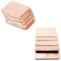 Easycargo 100pcs 12 Sizes 15mm Copper Pad Shim Thermal Kit, Pure Copper Heatsink C1100, Low Profile Copper Plate Cooler Heat Sink for Cooling PC Components Laptop IC Chips CPU VGA RAM VRAM M.2 SSD Easycargo 100pcs 12 Sizes 15mm Copper Pad Shim Thermal Kit, Pure Copper Heatsink C1100, Low Profile Copper Plate Cooler Heat Sink for Cooling PC Components Laptop IC Chips CPU VGA RAM VRAM M.2 SSD