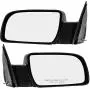 Pair Set Manual Side View Mirrors w/Metal Bases Replacement for 88-00 C/K Pickup Truck 15764759 15764760 Pair Set Manual Side View Mirrors w/Metal Bases Replacement for 88-00 C/K Pickup Truck 15764759 15764760