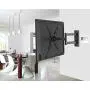 PERLESMITH TV Wall Mount for Most 26-55 Inch Flat Curved TVs with Swivels, Tilts & Extends 19.5 Inch - Wall Mount TV Bracket VESA 400x400 Fits LED, LCD, OLED, 4K TVs Up to 88 lbs, Black (PSMFK1) PERLESMITH TV Wall Mount for Most 26-55 Inch Flat Curved TVs with Swivels, Tilts & Extends 19.5 Inch - Wall Mount TV Bracket VESA 400x400 Fits LED, LCD, OLED, 4K TVs Up to 88 lbs, Black (PSMFK1)