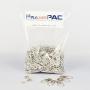 FramePac D Ring Picture Hangers - Single Hole D-Ring Hanger with Screws - for Picture Frames and Mirrors - Used by Framing Professionals (500 Pack)