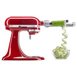 KitchenAid Spiralizer Plus Attachment with Peel, Core and Slice, Silver