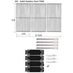 Htanch PPc001 (4-Pack) SA4841 (4-Pack) SF8763 (3-Pack) Replacement Parts for Charbroil 461334813, 463234413, 463436213, 463436215, 466334613, 466342014, 466436213, 466436513