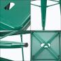 Furmax 30 Inches Metal Bar Stools High Backless Stools Indoor Outdoor Stackable Kitchen Stools Set of 4 (Green)