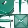 Furmax 30 Inches Metal Bar Stools High Backless Stools Indoor Outdoor Stackable Kitchen Stools Set of 4 (Green)