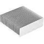 uxcell Electronics Cooler Heatsink for LED and Power Silver 80 x 80 x 27 mm uxcell Electronics Cooler Heatsink for LED and Power Silver 80 x 80 x 27 mm