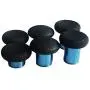 Hisonders 12 in 1 - Metal Mod 6 Swap Thumbsticks Joysticks, 4 Paddles & 2 Dpads with Open Tool for Xbox One Elite Controller (Blue)