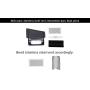 R/C Scale Accessories : Metal Fender Vent (Style C) for Traxxas TRX-4 Land Rover Defender D90 D110-18Pc Set Black