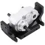 Qiterr Metal Gearbox Transfer Case with Mount for SCX10 / D90 1/10 RC Crawler Car RC Metal Transfer Case Black + Silver Part Qiterr Metal Gearbox Transfer Case with Mount for SCX10 / D90 1/10 RC Crawler Car RC Metal Transfer Case Black + Silver Part