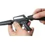 GoatGuns Miniature M16A1 Model Black | 1:3 Scale Die Cast Metal Build Kit GoatGuns Miniature M16A1 Model Black | 1:3 Scale Die Cast Metal Build Kit
