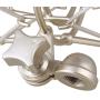 lovermusic lovermusic Metal Cylinder Spider Shock Mount Stand Replacement for Newman U87 Microphone Silver