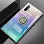 Galaxy Note 10+ Plus/5G Case, Anti Scratch Soft TPU Clear Case with 360 Degree Rotation Button Bounce Finger Ring Kickstand [Work with Magnetic Car Mount] for Samsung Galaxy Note 10+ Plus,Clear