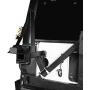 u-Box for Jeep Wrangler JK 07-18 Spare Tire Jerry Can Mount Fit 5.3 Gallon