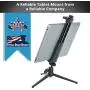 Square Jellyfish Tablet Twist Tripod Mount | iPad Holder Tripod Mount | Use Your Tripod with This Mount to Hold All Tablets Up to 10 inches (Mount only) Square Jellyfish Tablet Twist Tripod Mount | iPad Holder Tripod Mount | Use Your Tripod with This Mount to Hold All Tablets Up to 10 inches (Mount only)