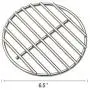 6.5'' BBQ High Heat Stainless Steel Charcoal Fire Grate Fits for Medium Big Green Egg Fire Grate and Kamado Joe Grill Parts Charcoal Grate Replacement Accessories (6 1/2”) 6.5'' BBQ High Heat Stainless Steel Charcoal Fire Grate Fits for Medium Big Green Egg Fire Grate and Kamado Joe Grill Parts Charcoal Grate Replacement Accessories (6 1/2”)