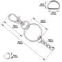 Swpeet 150Pcs Lobster Claw Clasps, Including 30Pcs Key Chain Hooks and 30Pcs D Ring, 30Pcs Key Rings and 30Pcs Extender Chain with 30 Pcs Open Jump Rings Swpeet 150Pcs Lobster Claw Clasps, Including 30Pcs Key Chain Hooks and 30Pcs D Ring, 30Pcs Key Rings and 30Pcs Extender Chain with 30 Pcs Open Jump Rings