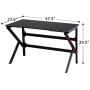 Jerry & Maggie - Gaming Table Computer Desk Pro Players Gaming Desk Feature Utra Gaming Experience Working Studying Lap Desk Metal Legs Home Office E-Sports X Generation