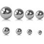 SATINIOR 8 Pieces Coin Ring Making Balls Monkey Fist Balls Stainless Steel Balls, Assortment of 3/ 4 Inch, 5/ 8 Inch, 9/ 16 Inch, 1/ 2 Inch, 7/ 16 Inch, 3/ 8 Inch, 5/ 16 Inch and 1/ 4 Inch