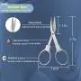 2Pcs Folding Scissors,Safe Portable Travel Scissors,Stainless Steel Telescopic Cutter Used for Home Office, Safety Portable Travel Trip Scissors 2Pcs Folding Scissors,Safe Portable Travel Scissors,Stainless Steel Telescopic Cutter Used for Home Office, Safety Portable Travel Trip Scissors
