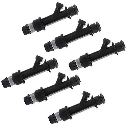 ROADFAR Fuel Injectors Parts, 2 Hole Engine Fuel Injector Kits Fit for Buick Century for Chevy for Impala Malibu Monte Carlo,Pontiac Aztek Grand Am Grand Prix,Oldsmobile Alero 25323971,Set of 6 ROADFAR Fuel Injectors Parts, 2 Hole Engine Fuel Injector Kits Fit for Buick Century for Chevy for Impala Malibu Monte Carlo,Pontiac Aztek Grand Am Grand Prix,Oldsmobile Alero 25323971,Set of 6