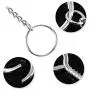 Onwon 100 Pieces Metal Split Key Ring 1 Inch / 25mm with Chain and Open Jump Ring and Screw Eye Pins Nickel Plated Keychain Parts and Connector Round Pendant Accessories for DIY Onwon 100 Pieces Metal Split Key Ring 1 Inch / 25mm with Chain and Open Jump Ring and Screw Eye Pins Nickel Plated Keychain Parts and Connector Round Pendant Accessories for DIY