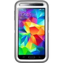 Otterbox DEFENDER SERIES for Samsung Galaxy S5 - Retail Packaging - GLACIER (WHITE/GUNMETAL GREY)