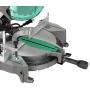Metabo HPT C10FCGS Compound Miter Saw, 10-Inch, Single Bevel, 15-Amp Motor, 0-52° Miter Angle Range, 0-45° Bevel Range, Large Table, 10'' 24T TCT Miter Saw Blade