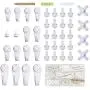 EuTengHao 43Pcs Invisible Nail Screws Wall Hooks No Trace Picture Hangers Traceless Photo Hook Hardwall Drywall Picture Hooks Multi Function Heavy Duty Picture Art Painting Frame Hanger (35Lbs,6Types) EuTengHao 43Pcs Invisible Nail Screws Wall Hooks No Trace Picture Hangers Traceless Photo Hook Hardwall Drywall Picture Hooks Multi Function Heavy Duty Picture Art Painting Frame Hanger (35Lbs,6Types)