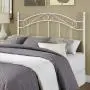 White Metal Headboard Queen Full Size (White) White Metal Headboard Queen Full Size (White)