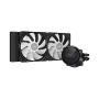 DeepCool Castle 240R AIO Liquid CPU Cooler, Anti-Leak Technology, 120mm RGB PWM Fan, 12V 4-Pin Motherboard Connector, Intel/AMD AM4