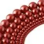 Swarovski Crystal, 5810 Crystal Round Pearl Beads, 4mm, Rouge, 100 pc Strand