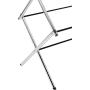 Amazon Basics Foldable Clothes Drying Laundry Rack - Chrome