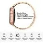 Fitlink Stainless Steel Metal Band for Apple Watch 38/40/42/44mm Replacement Link Bracelet Band Compatible with Apple Watch Series 6 Apple Watch Series 5 Apple Watch Series 1/2/3/4 (Rose Gold,38/40mm)