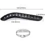 Cobella Universal Motorcycle Exhaust Heat Shield Black Metal Heel Guard Exhaust Muffler Pipe Cover for Automotive, Motorcycle Motorbike