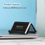 MaxGear Mesh Business Card Holder Stand Metal Business Card Stand for Desk Office Business Card Display with 50 Name Card Capacity 6 Pack Black