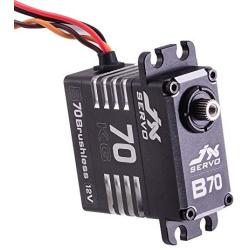 JX B70 72KG Full Metal Brushless 12V Servo for RC Racing Drone Spare Part