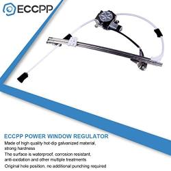 Power Window Regulators Rear Left Drivers Side with Motor Assembly Replacement Parts for 2002-2007 Jeep Liberty