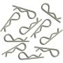 100-Pack Universal RC Body Clips Pins for All 1/10 1/12 Scale Redcat HPI Himoto HSP Exceed RC Car Parts Truck Buggy Shell Replacement