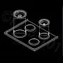 Kitchen Basics 101 Porcelain Drip Pan Set Replacement for Whirlpool W10288051 : 2 ea 6” 93169204b and 8'' 93169205b Kitchen Basics 101 Porcelain Drip Pan Set Replacement for Whirlpool W10288051 : 2 ea 6” 93169204b and 8'' 93169205b