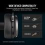 Corsair Virtuoso RGB Wireless SE Gaming Headset - High-Fidelity 7.1 Surround Sound w/Broadcast Quality Microphone - Memory Foam Earcups - 20 Hour Battery Life Works w/ PC, PS5, PS4 - Gunmetal