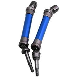 Mxfans 4Pcs RC1:10 Front and Rear Drive Shafts for TRAXXAS Slash 4X4 Rally Car