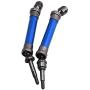 Mxfans 4Pcs RC1:10 Front and Rear Drive Shafts for TRAXXAS Slash 4X4 Rally Car