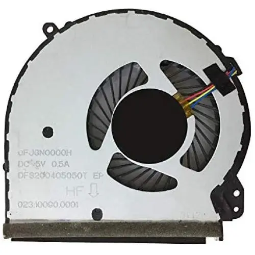 PYDDIN CPU Cooling Fan Replacement for HP Notebook 17-BS 17-AK 17-X 17-Y Envy 17-BW 17T-BW Series Fan 17-BS061ST 17-AK061NR 17-AK104NA 17-X051NR 17-BW0008CA 17M-BW0013DX TPN-W129 P/N: 926724-001 PYDDIN CPU Cooling Fan Replacement for HP Notebook 17-BS 17-AK 17-X 17-Y Envy 17-BW 17T-BW Series Fan 17-BS061ST 17-AK061NR 17-AK104NA 17-X051NR 17-BW0008CA 17M-BW0013DX TPN-W129 P/N: 926724-001
